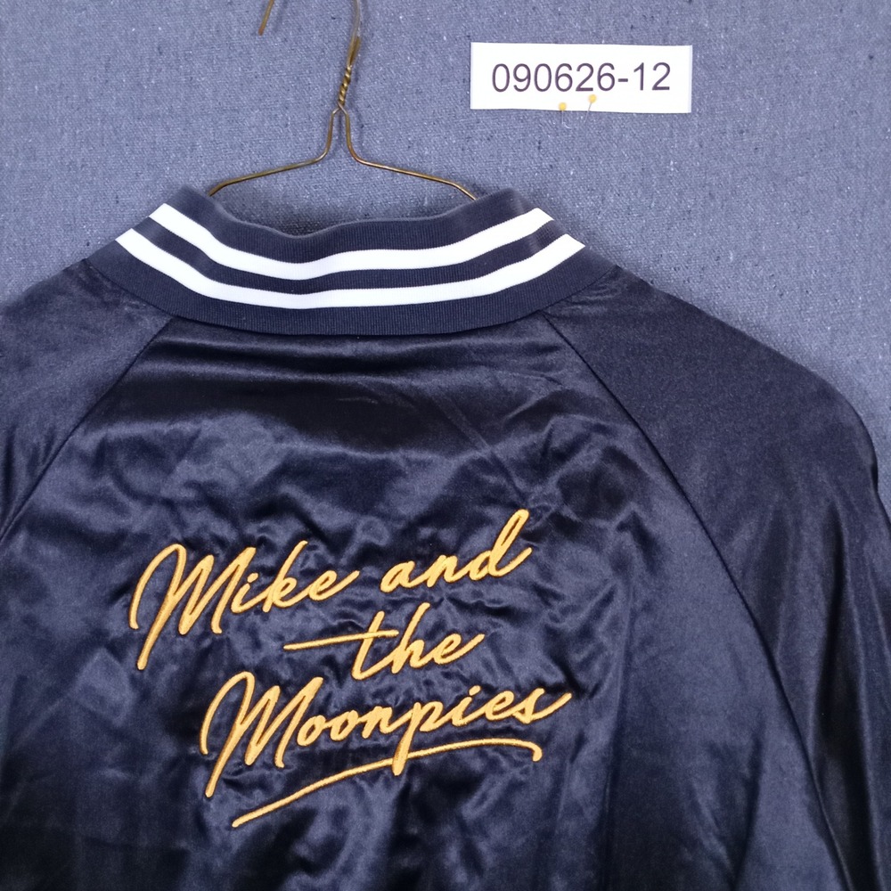 Mike and the Moonpies Final Tour Jacket Mens 2XL Augusta Sportswear Satin Bomber